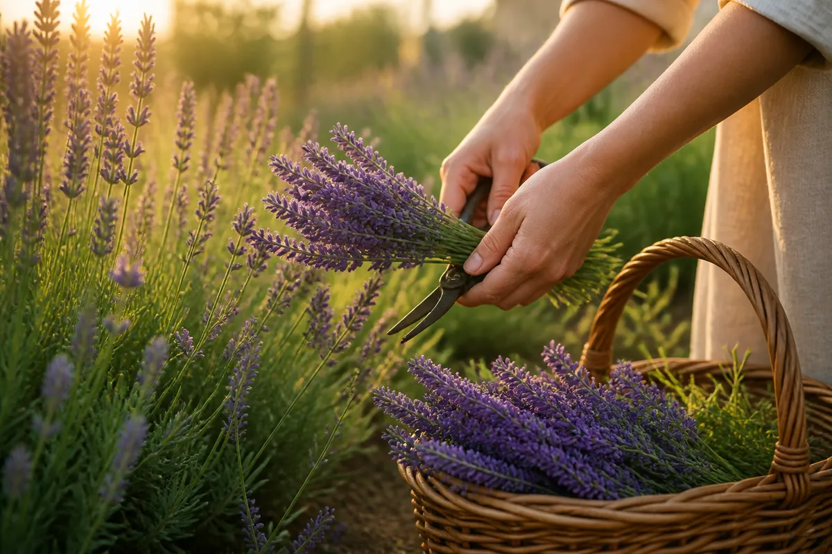 recoltare plante medicinale gradina vara