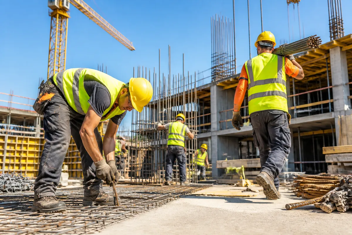 siguranță șantier construcții echipament protecție