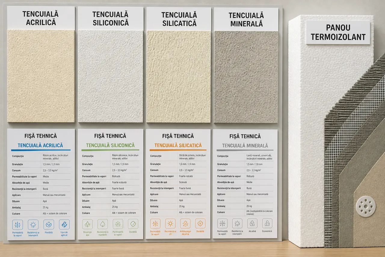 compatibilitatea materialelor pentru fațadă