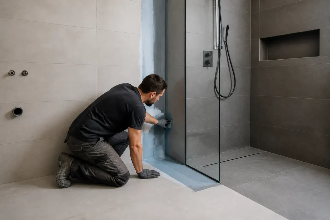 Dușul walk-in fără infiltrații începe cu ordinea corectă a lucrărilor