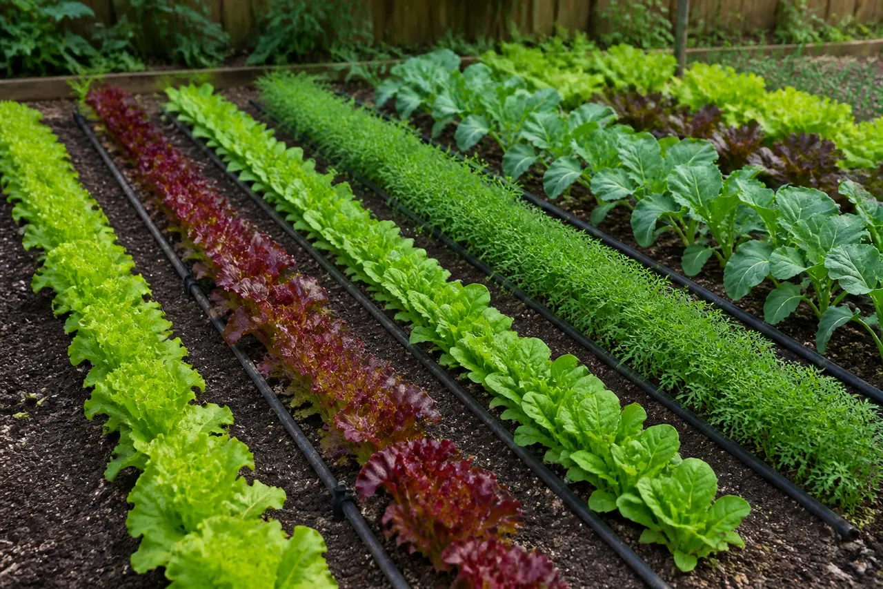 irigare prin picurare pentru grădină mică
