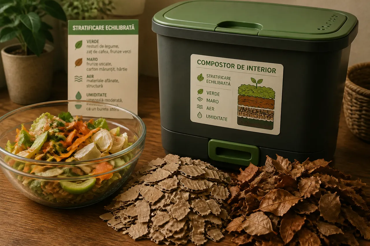 resturi umede și uscate pentru compost