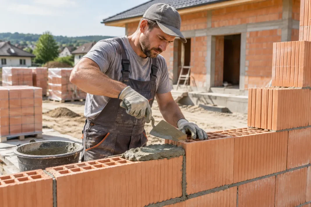 Mortarul potrivit pentru zidăria exterioară protejează casa și prelungește durabilitatea pereților