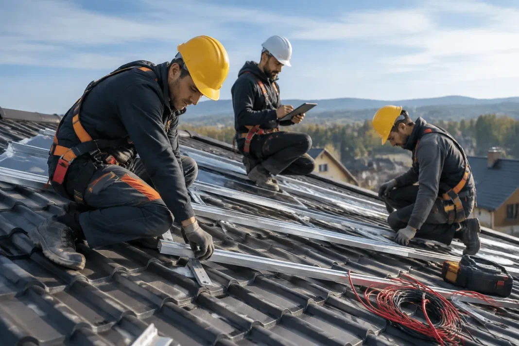 Panourile fotovoltaice pe acoperișuri existente cer verificări înainte de montaj