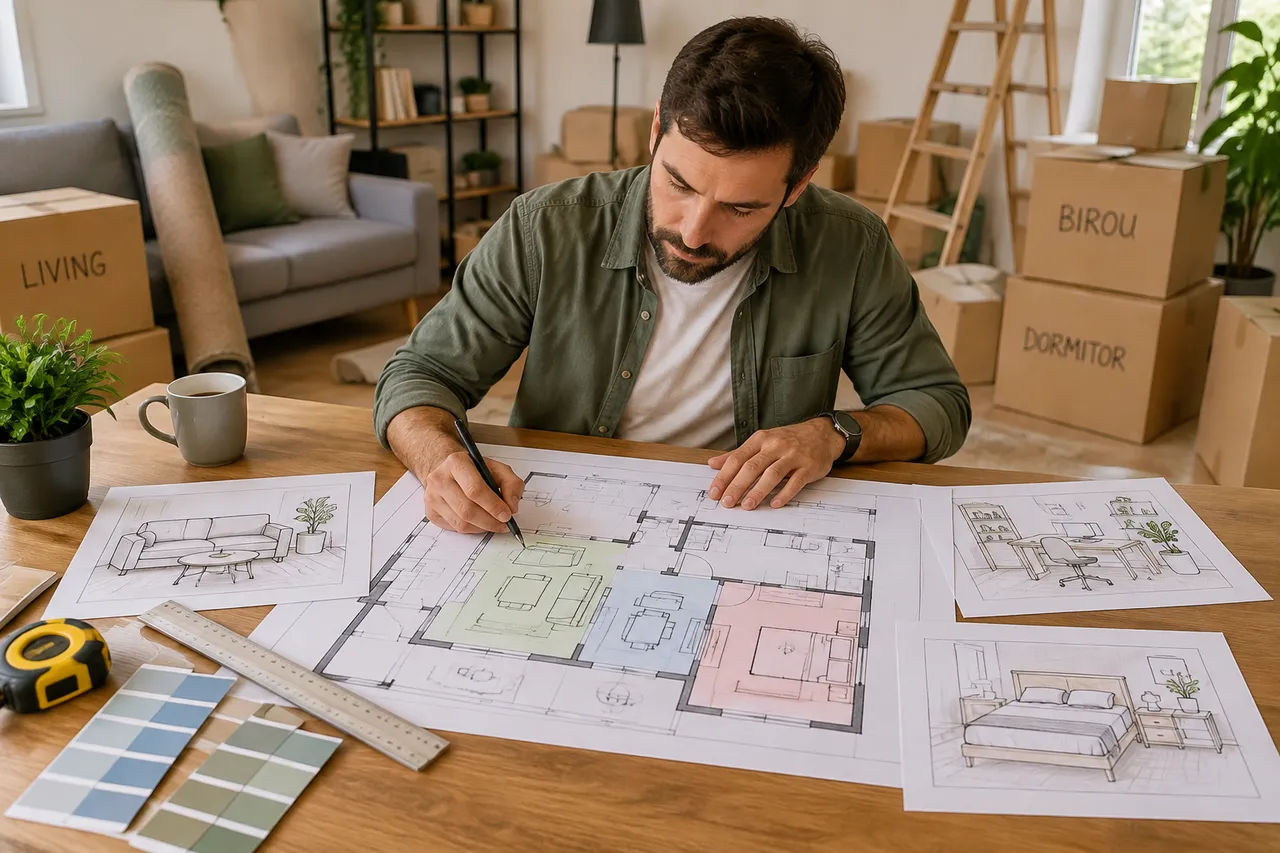 compartimentarea casei fără demolări și organizarea spațiilor