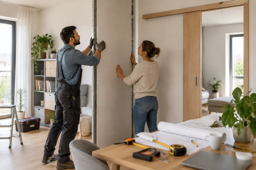 Compartimentarea unei case fără demolări creează spații noi cu intervenții discrete Compartimentarea unei case fără demolări creează spații noi cu intervenții discrete