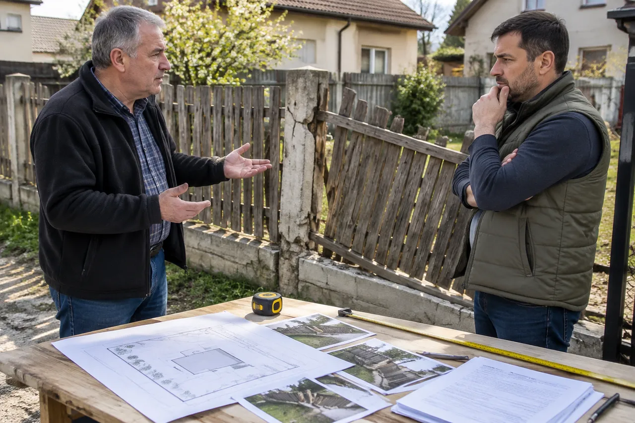 soluționarea conflictelor privind gardul și limita de proprietate
